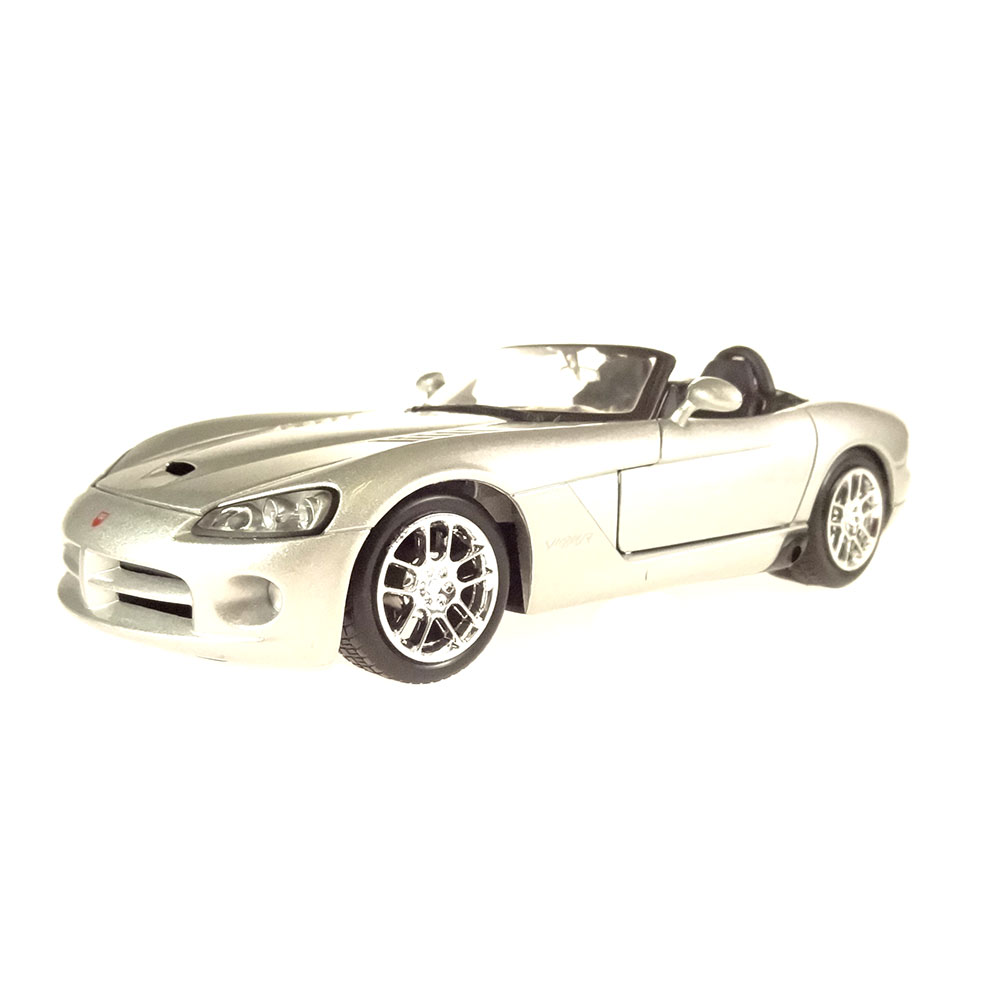 Miniatura Dodge Viper Srt-10 2003 Prata Maisto 1/24