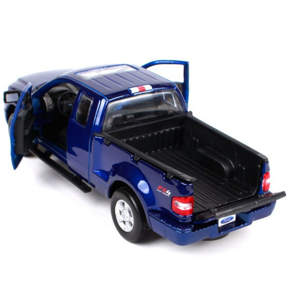 Miniatura Ford F-150 Fx4 2004 Azul Maisto 1/31 - Imagem 3