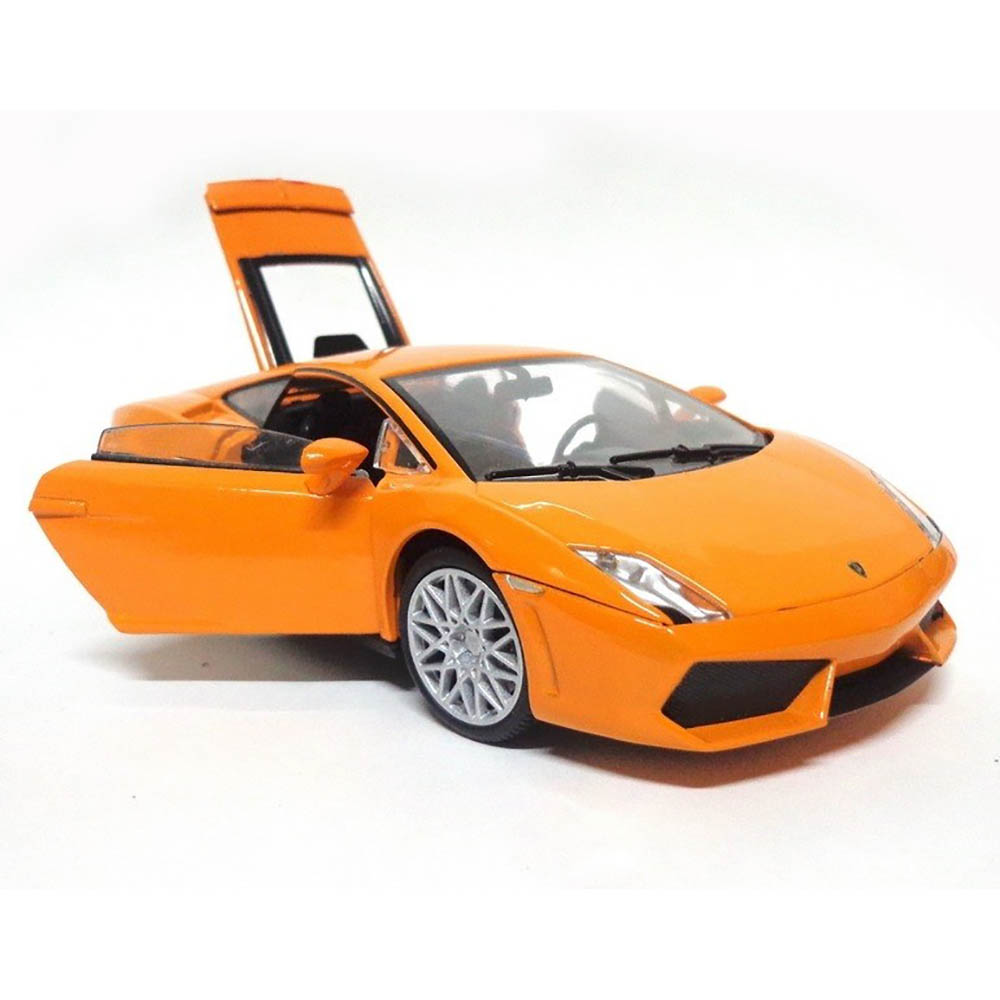 Miniatura Lamborghini Lp560-4 Laranja Motormax 1/24 - Imagem 2