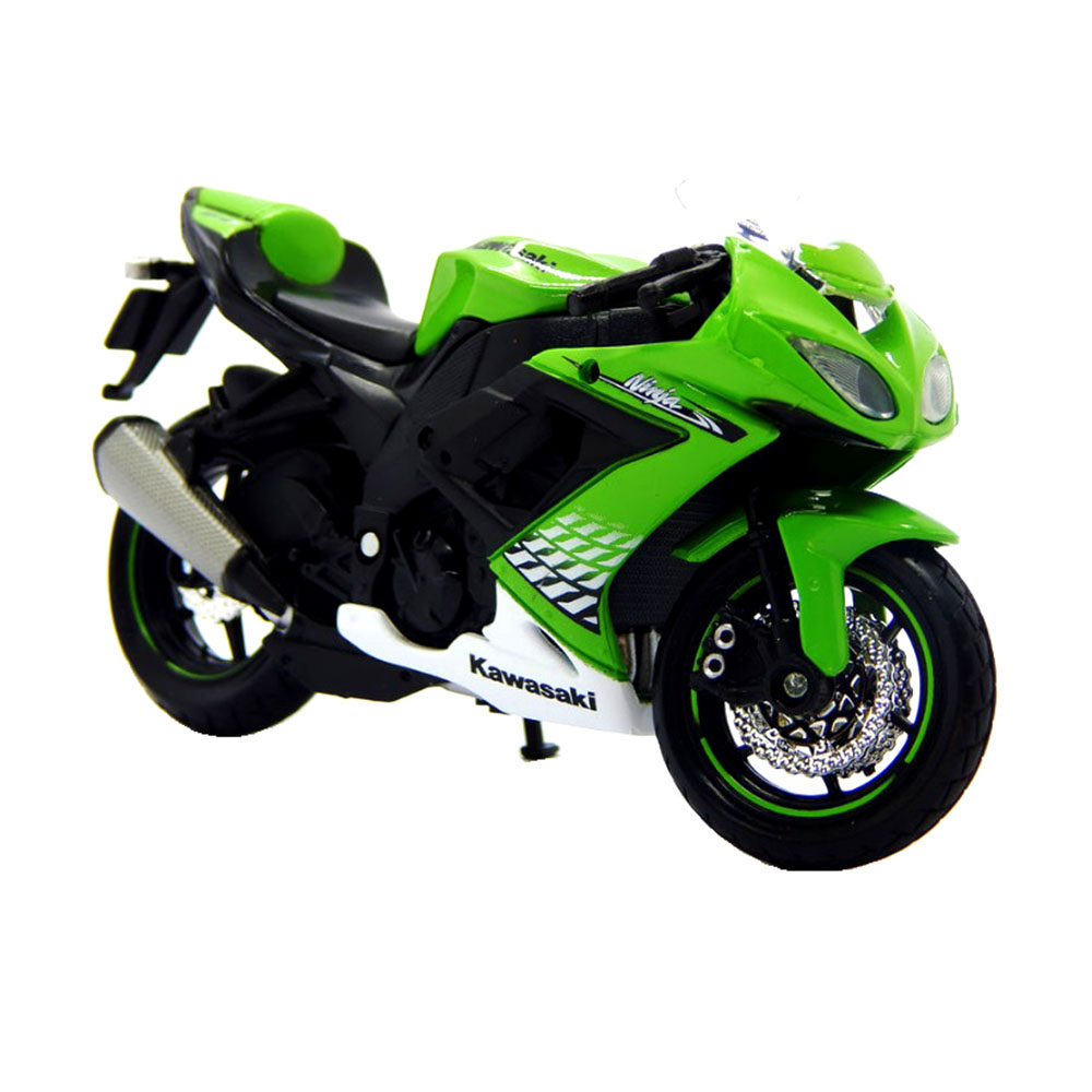Miniatura Kawasaki Ninja ZX-10R Maisto 1/18 - Imagem 2