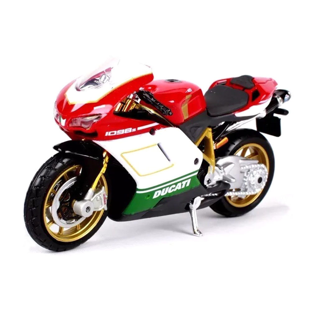 Miniatura Ducati 1098S Tricolore Maisto 1/18