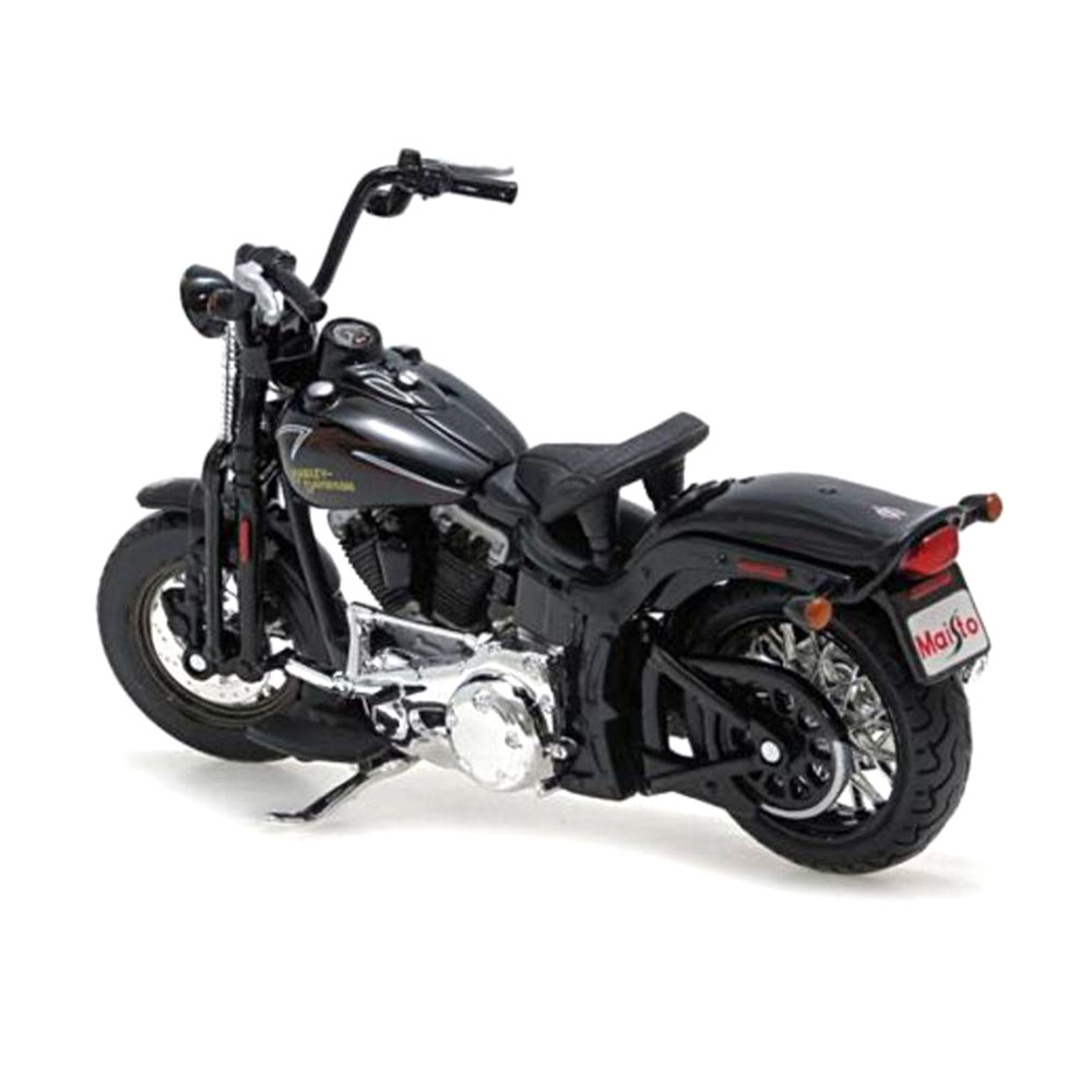 Miniatura Flstsb Cross Bones Harley Série 27 2008 1/18 - Imagem 2
