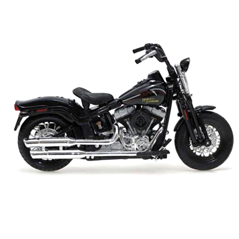 Miniatura Flstsb Cross Bones Harley Série 27 2008 1/18 - Imagem 3