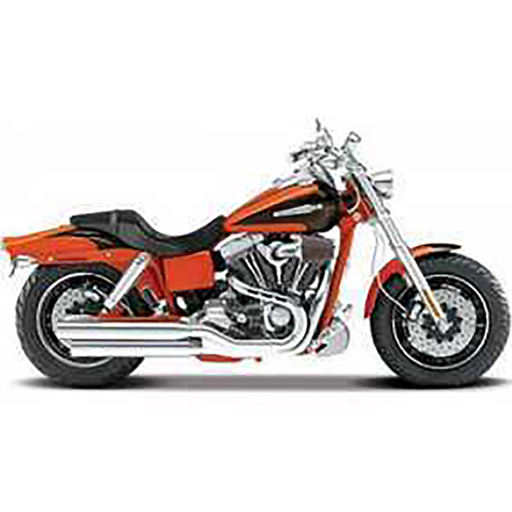2009 FXDFSE CVO Fat Bob Harley Davidson Série 28 1:18 Maisto Vermelha