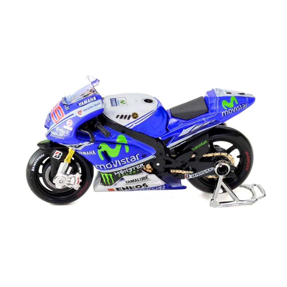 Miniatura Yamaha MotoGp Jorge Lorenzo 2014 Maisto 1/10 - Imagem 2