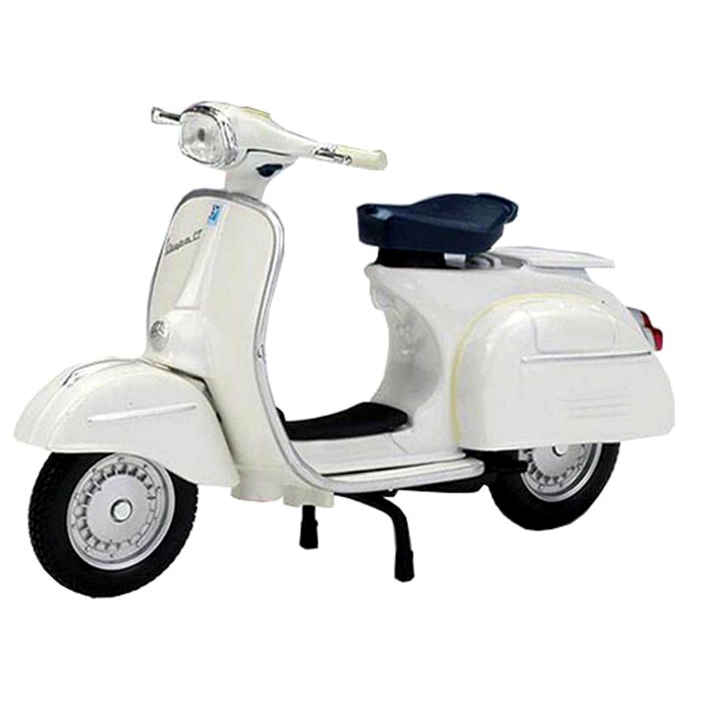 Miniatura Vespa 125 GT 1966 Branco Maisto 1/18