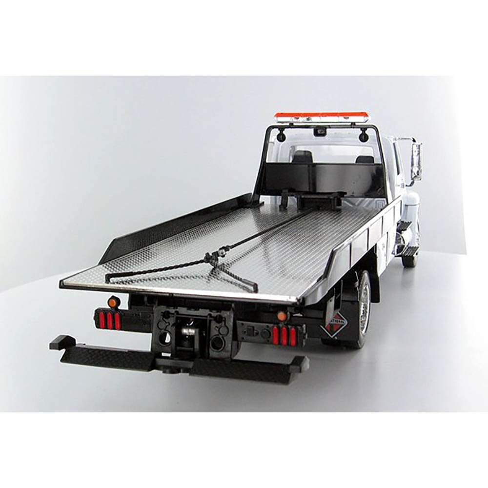 Caminhão Plataforma International Durastar 4400 Flat Bed 1:24 Jada Toys Branco - Imagem 5