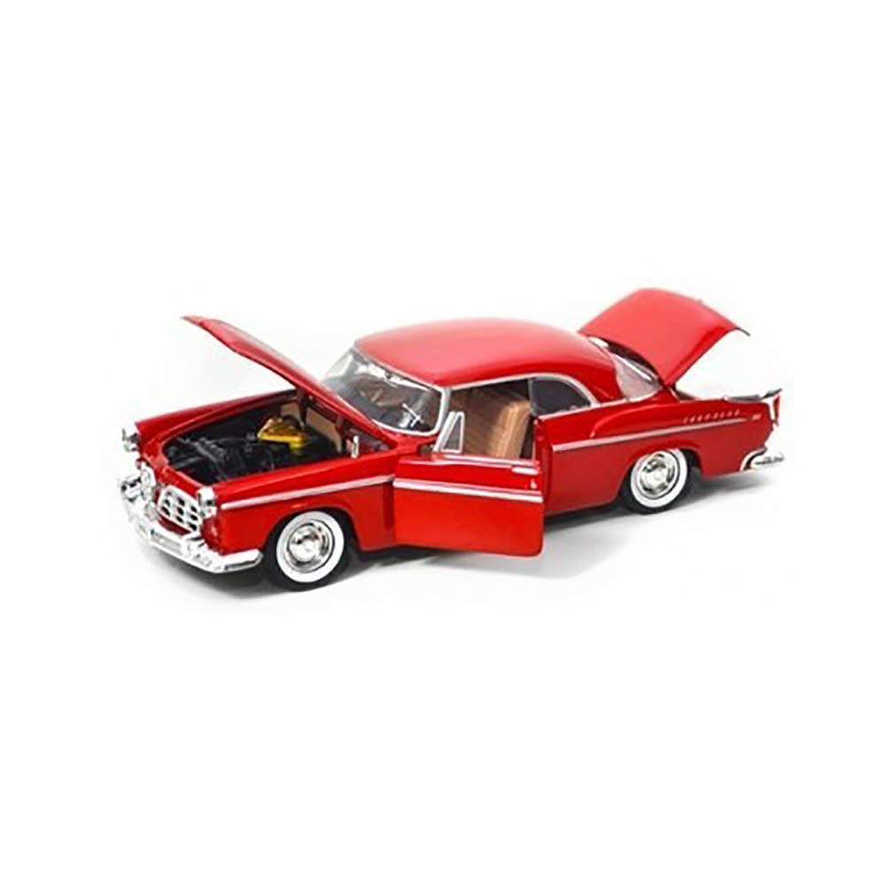 Chrysler C300 1955 1:24 Motormax Vermelho - Imagem 3