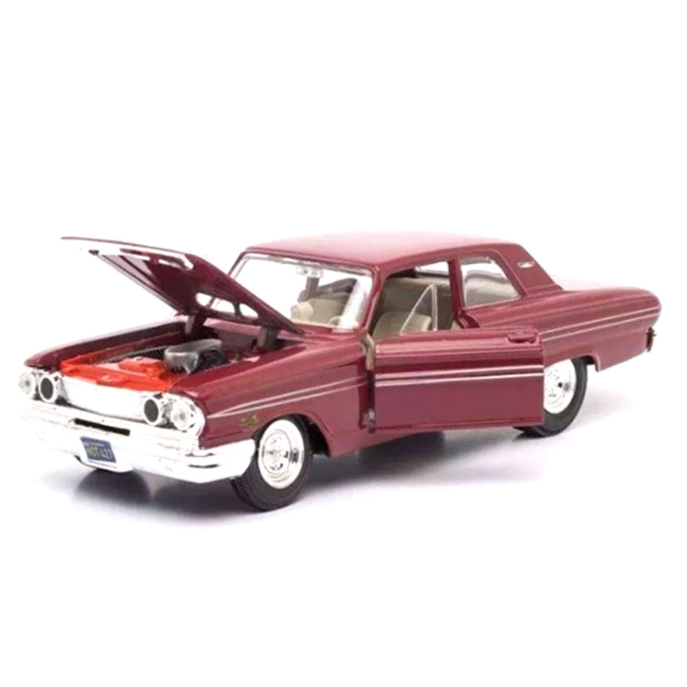 Miniatura Ford Fairlane Thunderbolt 1964 Vinho Maisto 1/24 - Imagem 3
