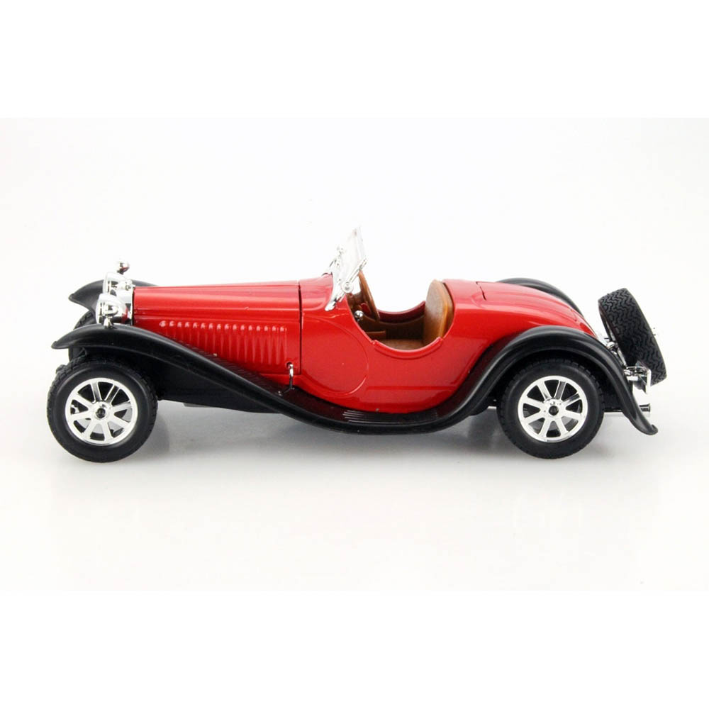 Miniatura Bugatti Type 55 1932 Bburago Vermelho 1/24 - Imagem 3