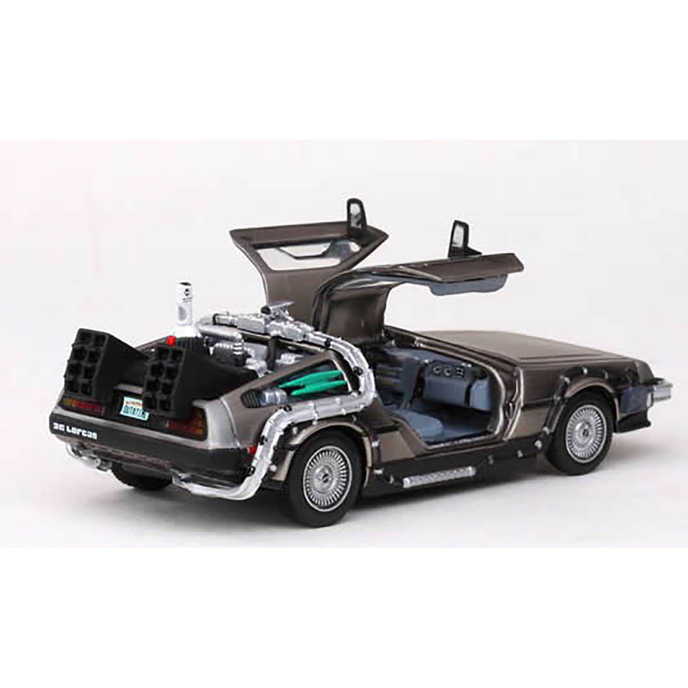 Delorean Back to The Future Parte 1 Sun Star 1:43 (c/ display em acrílico) - Imagem 3