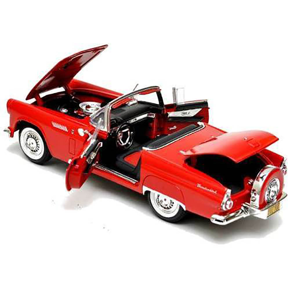 1956 Ford Thunderbird 1:18 Motormax Vermelho - Imagem 2