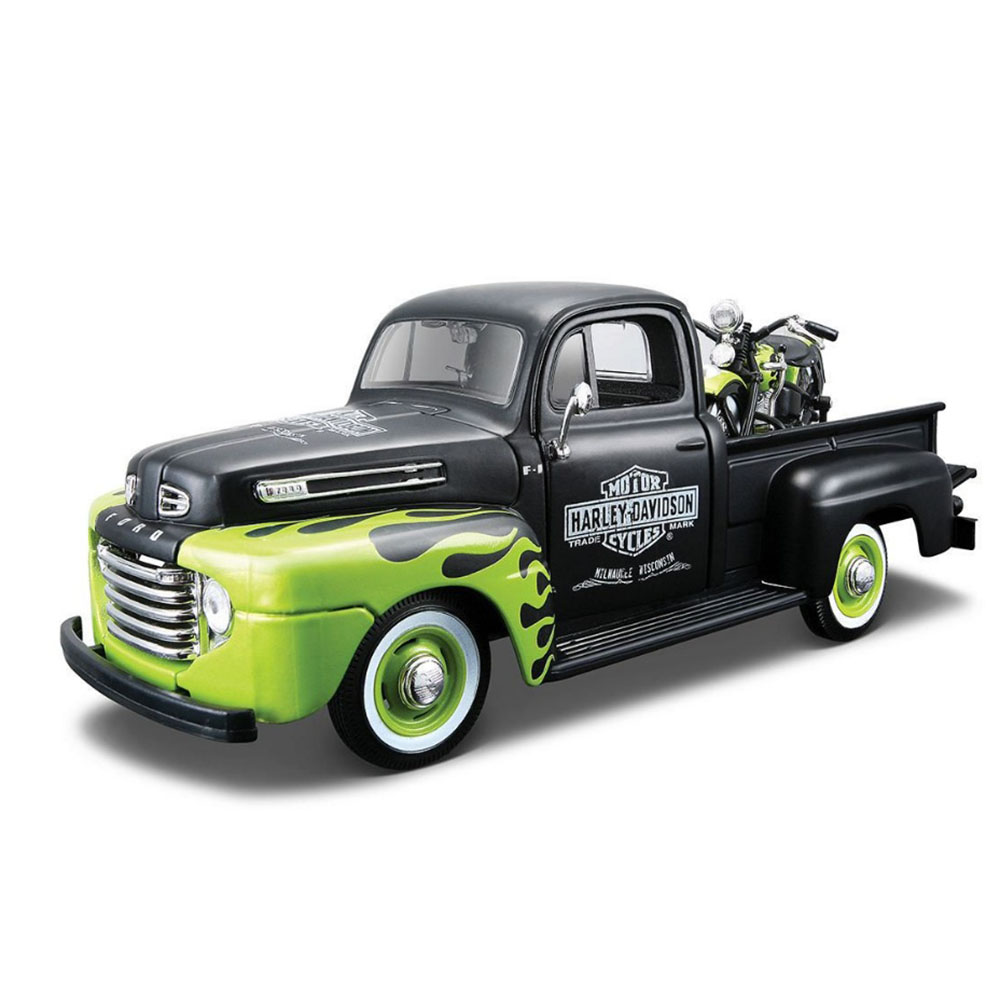 Miniatura Ford F-1 Pickup 1948 1/24   Fl P Harley 1948 1/24