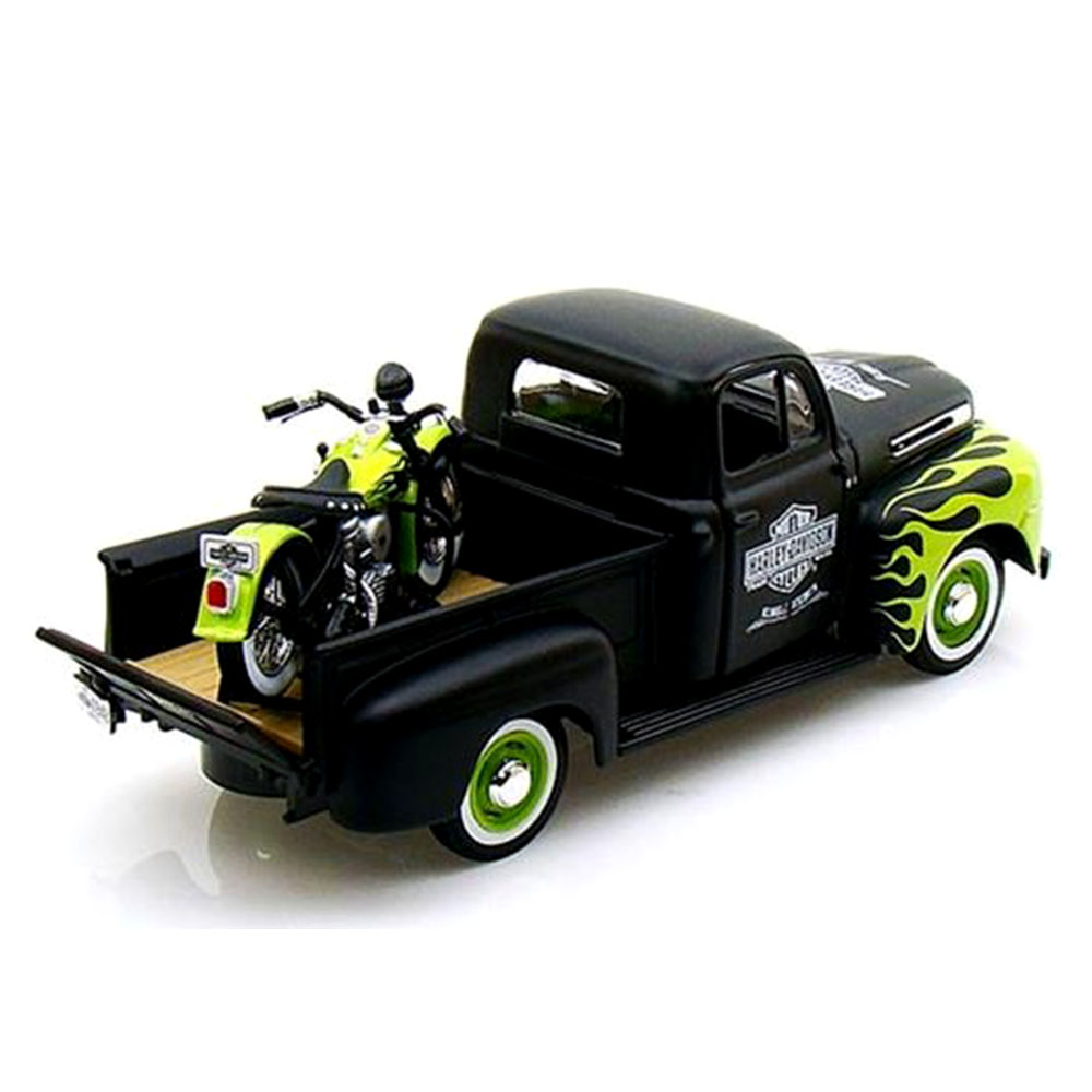 Miniatura Ford F-1 Pickup 1948 1/24 Fl P Harley 1948 1/24 - Imagem 3