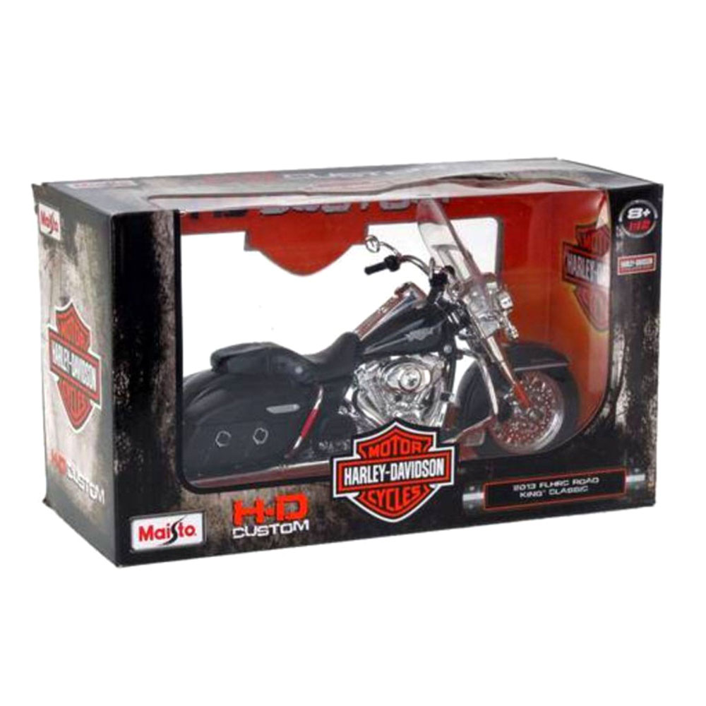 Miniatura FLHRC Road King Classic 2013 Harley Maisto 1/12 - Imagem 4