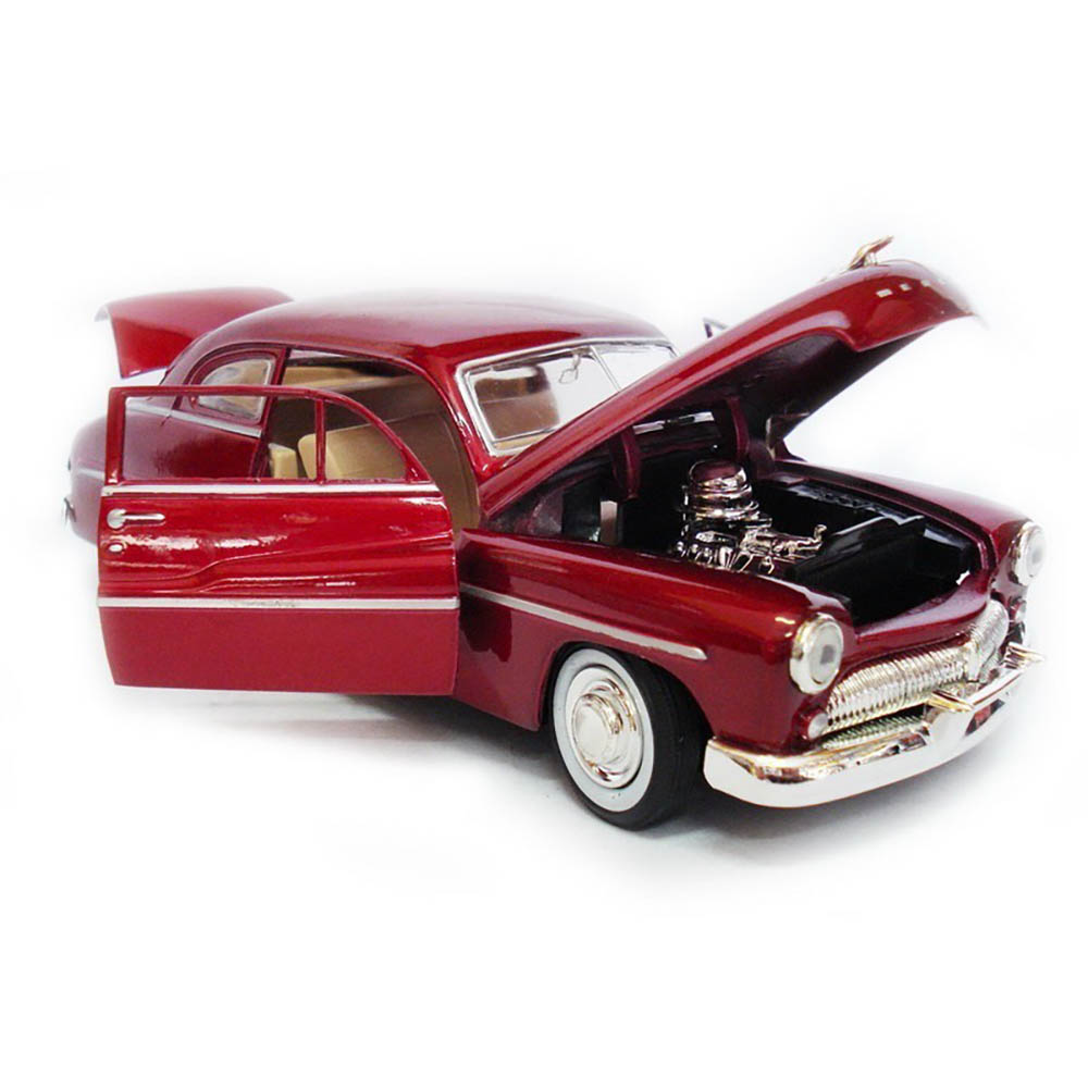 Miniatura Mercury Coupe 1949 Vinho Motormax 1/24 - Imagem 2
