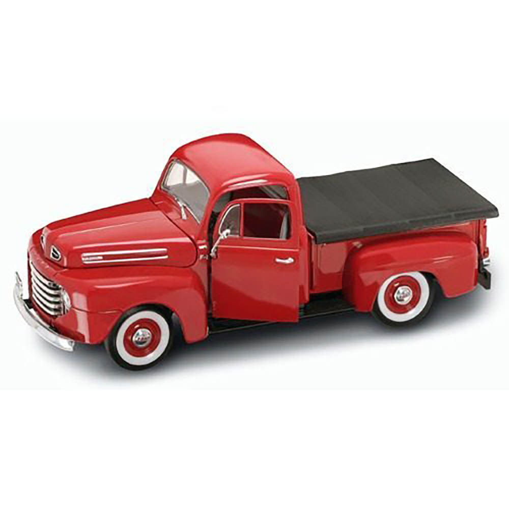 1948 Ford F1 Pick Up 1:18 Yat Ming Vermelho - Imagem 3