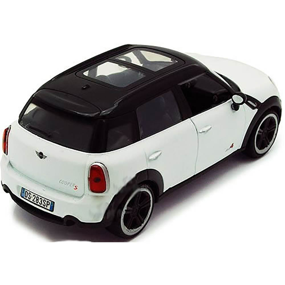 Mini Cooper S Countryman 1:24 Motormax Branco - Imagem 2