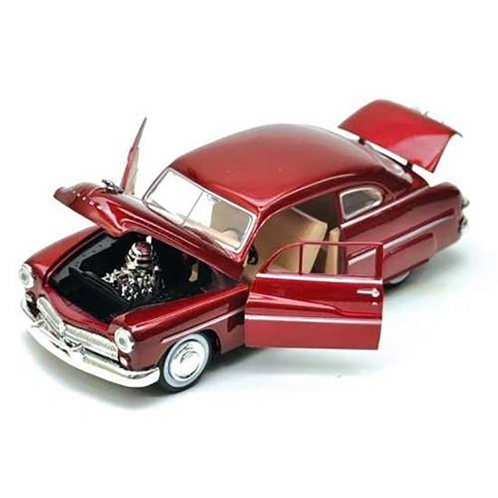 Miniatura Mercury Coupe 1949 Vinho Motormax 1/24 - Imagem 5