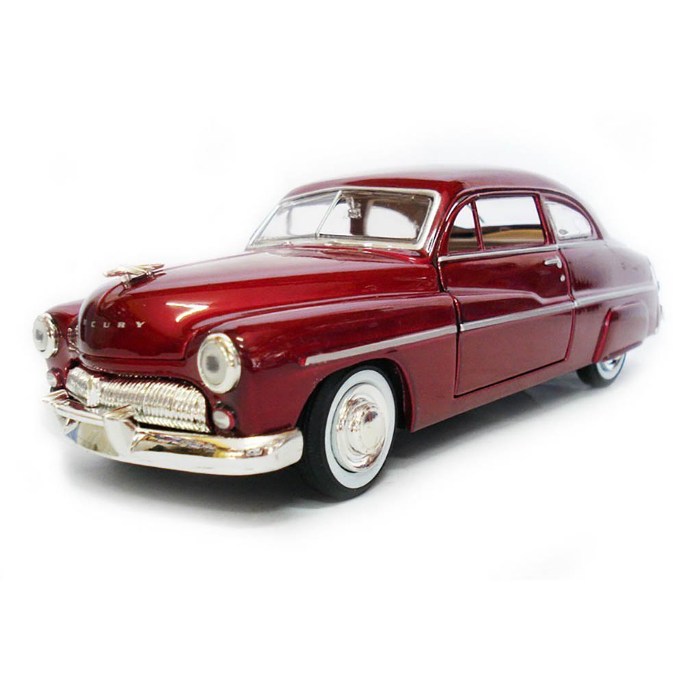 Miniatura Mercury Coupe 1949 Vinho Motormax 1/24 - Imagem 6