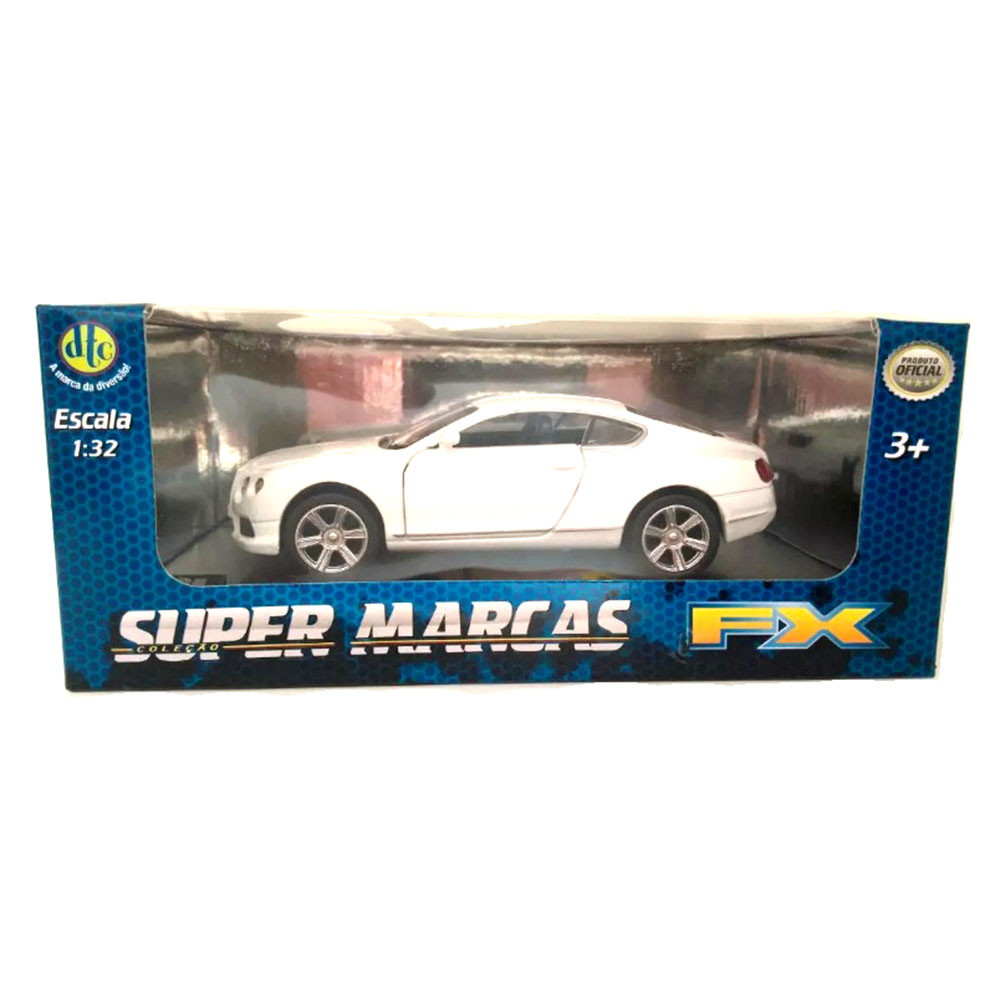 Miniatura Bentley Continental Gt V8 Super Marcas Fx 1/32 - Imagem 4