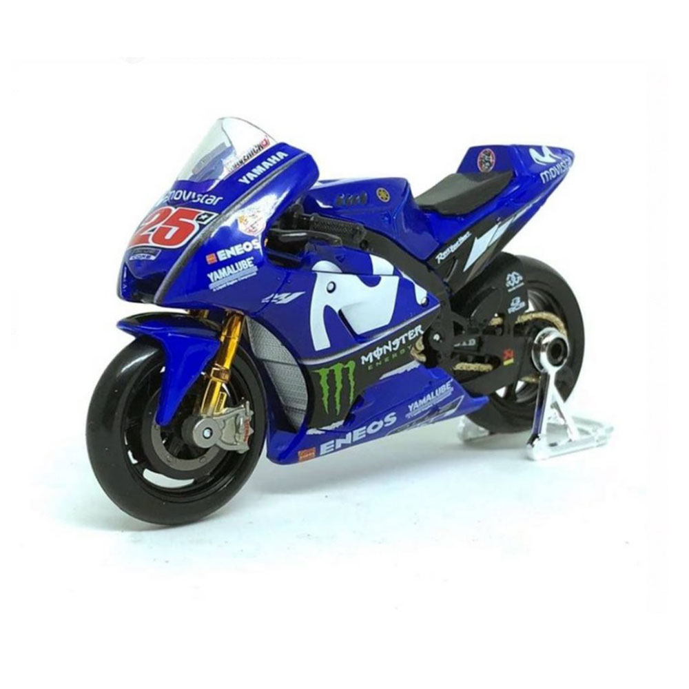 Miniatura Moto Gp 2018 Yamaha #25 Maverick Venãles 1/18