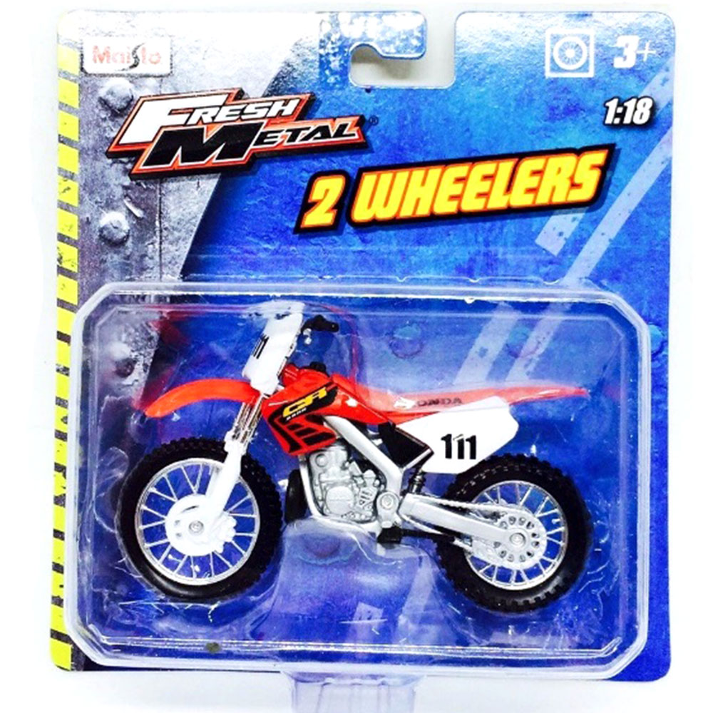 Miniatura Honda CR 250R Maisto 1/18 - Imagem 3