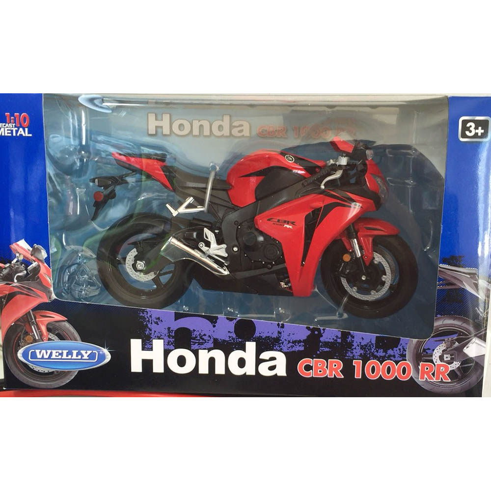 Honda CBR 1000 RR 1:10 Welly Vermelho - Imagem 3