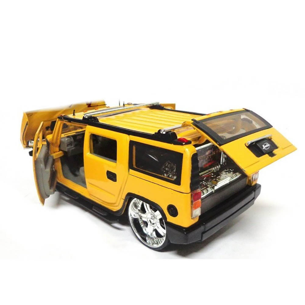 Hummer H2 Jada Toys 1:24 Amarelo - Imagem 3