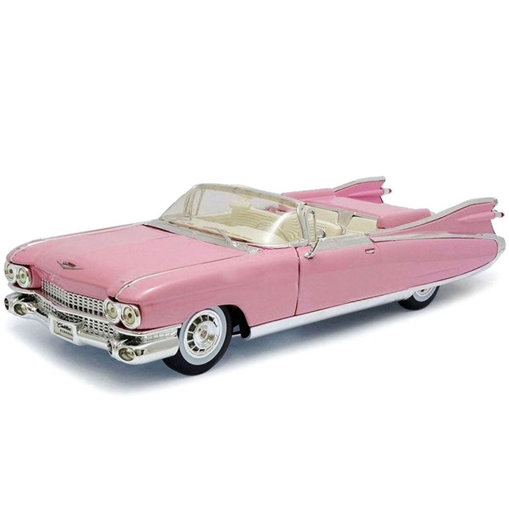 Miniatura Cadillac Eldorado Biarritz 1959 Rosa Maisto 1/18