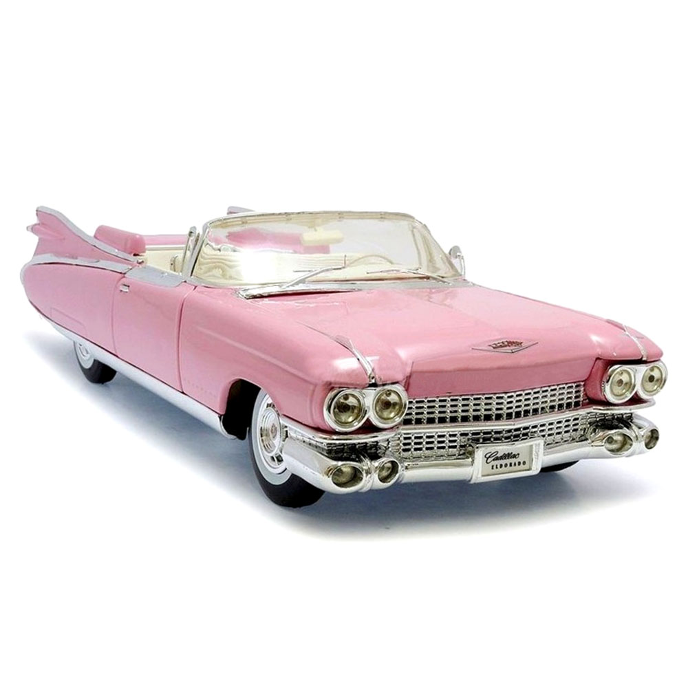 Miniatura Cadillac Eldorado Biarritz 1959 Rosa Maisto 1/18 - Imagem 2