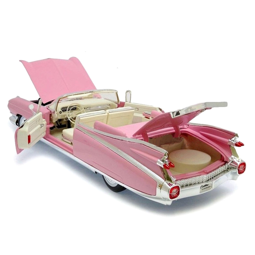 Miniatura Cadillac Eldorado Biarritz 1959 Rosa Maisto 1/18 - Imagem 4