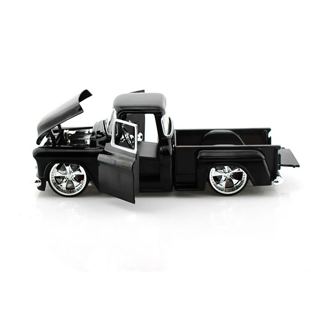 Chevy Stepside 1955 Jada Toys 1:24 Preto2 - Imagem 3