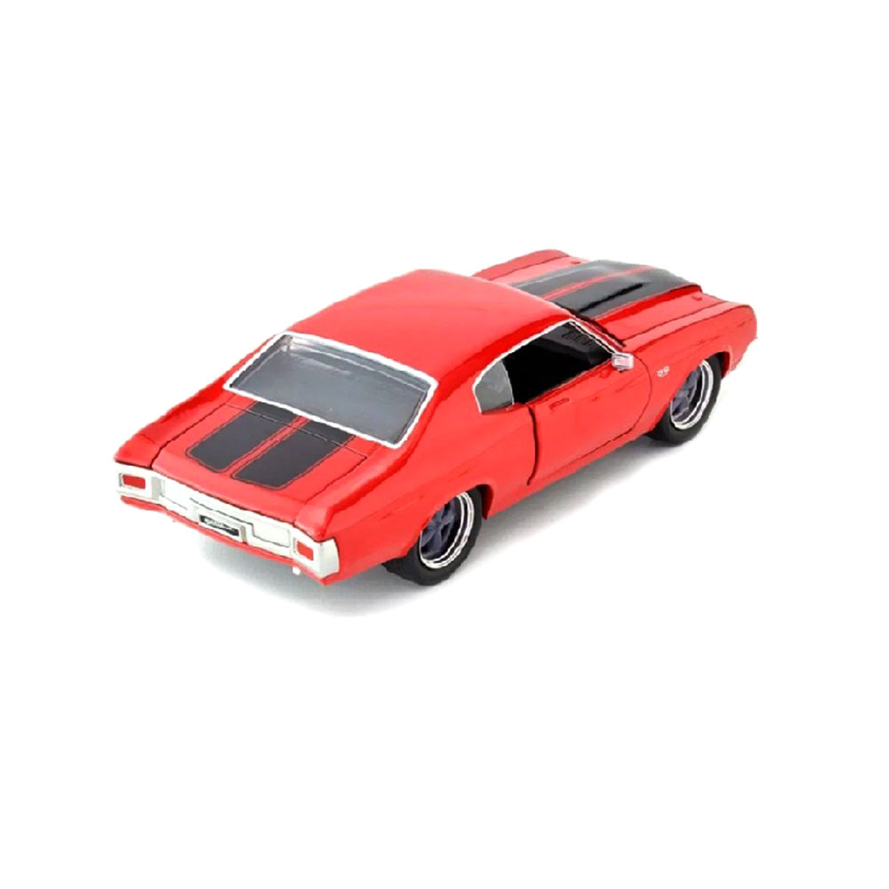 Miniatura Dom's Chevy Chevelle Ss V Furiosos Vermelho 1/24 - Imagem 2