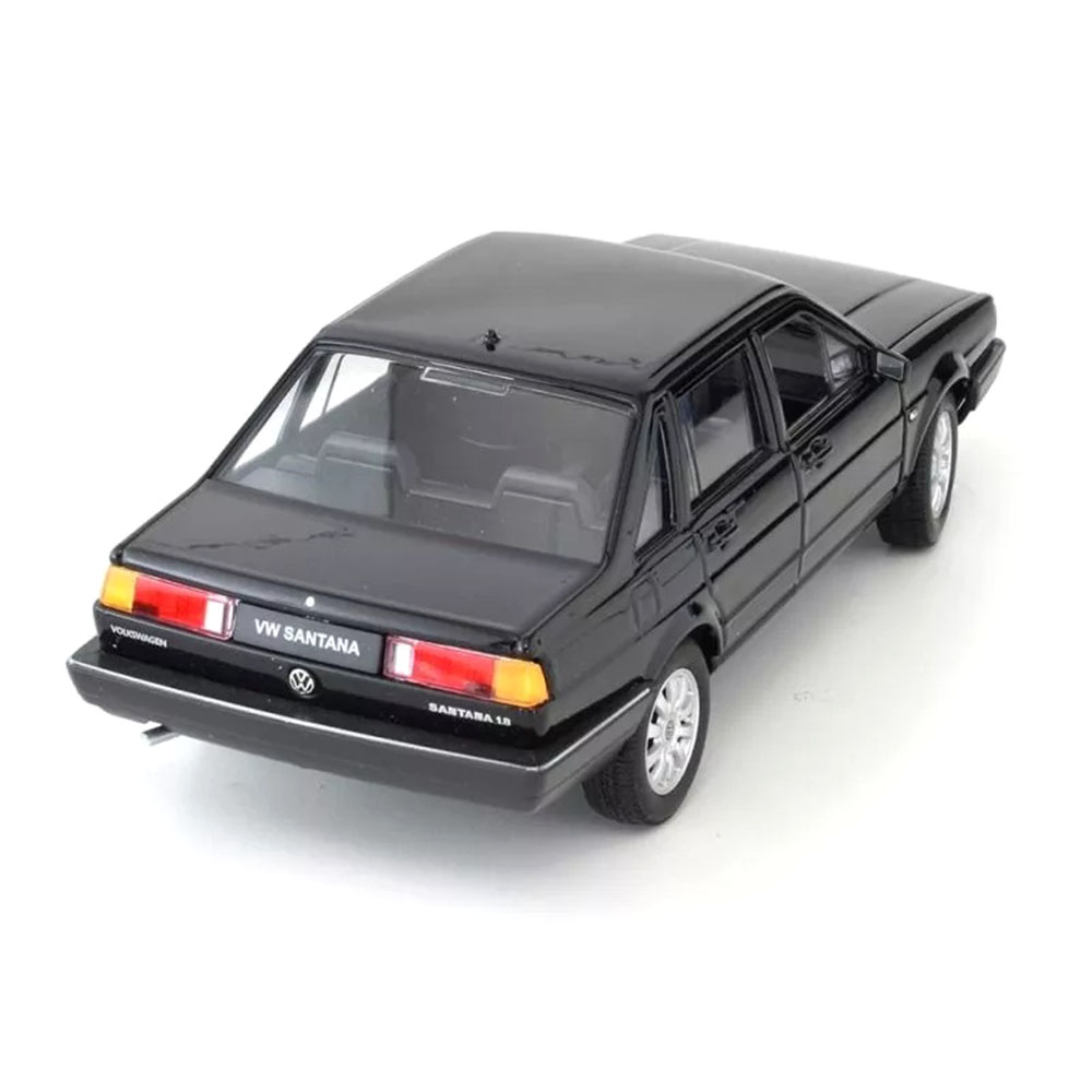 Miniatura Volkswagen Santana Preto Welly 1/24 - Imagem 2