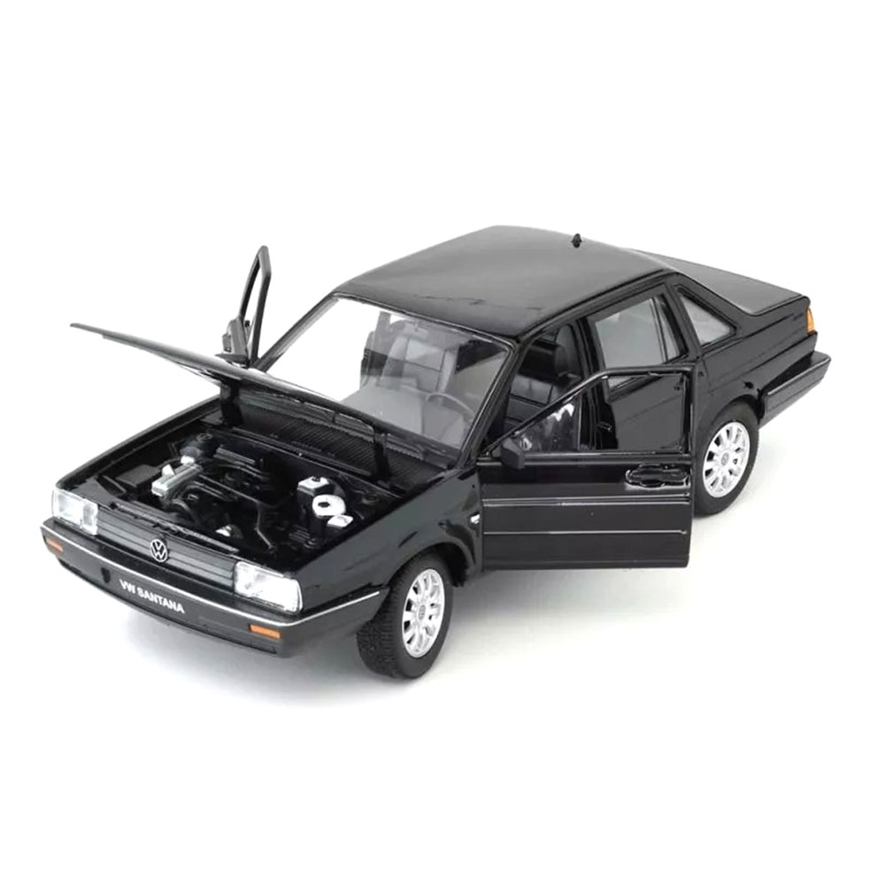 Miniatura Volkswagen Santana Preto Welly 1/24 - Imagem 3