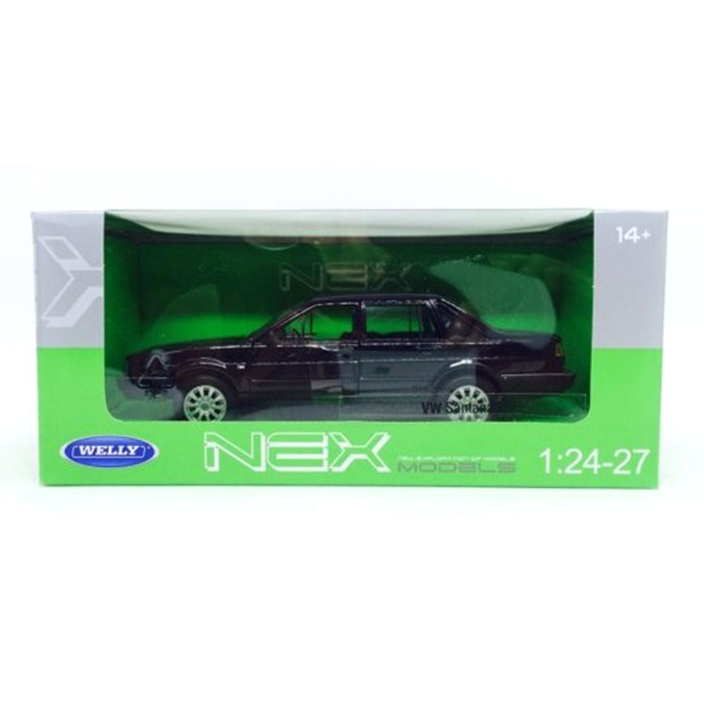 Miniatura Volkswagen Santana Preto Welly 1/24 - Imagem 5