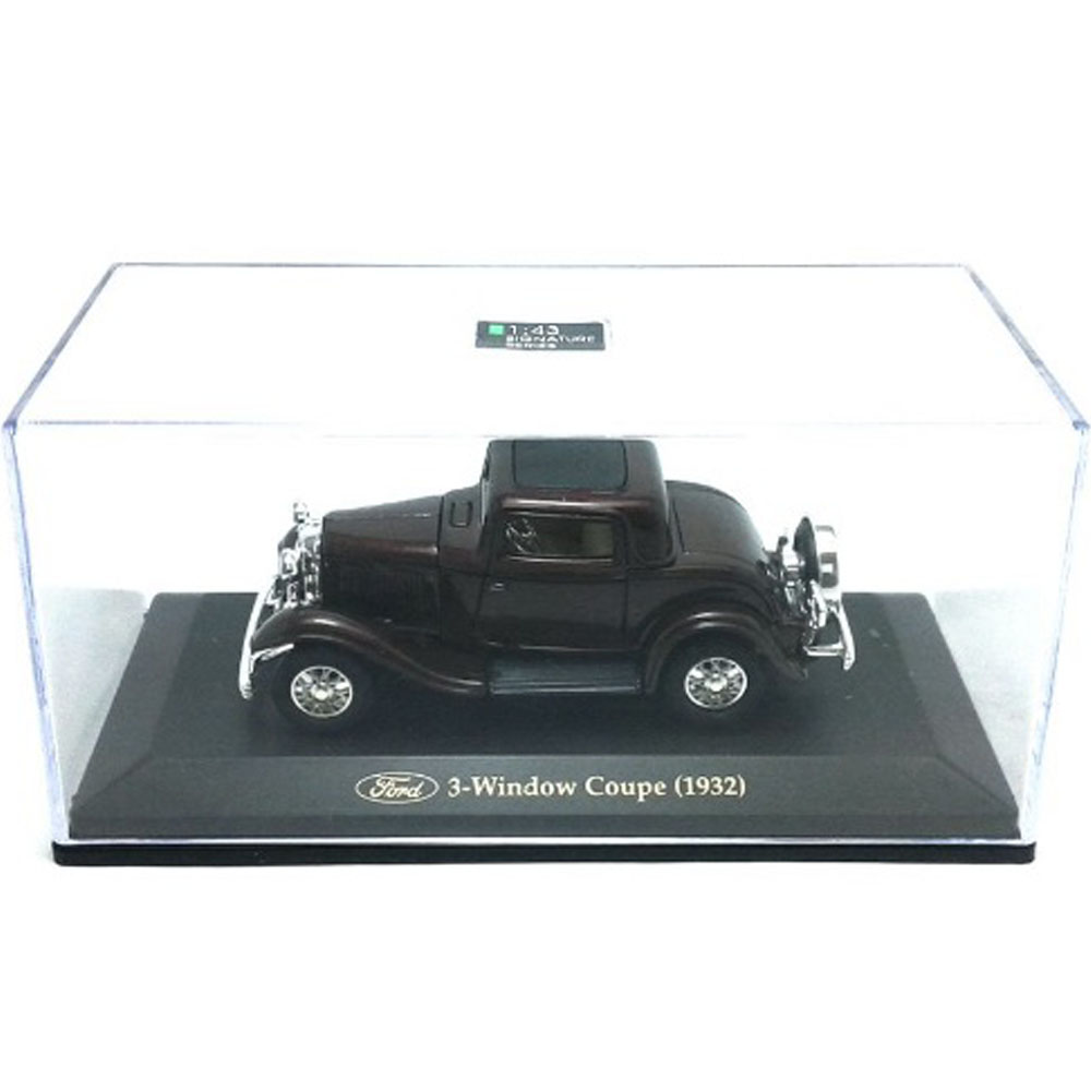 1932 Ford 3 Windown Coupe 1:43 Yat Ming Bordô - Imagem 4