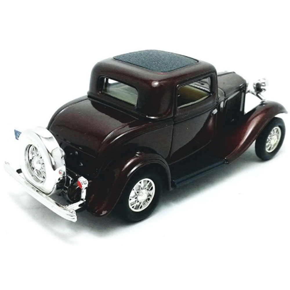 1932 Ford 3 Windown Coupe 1:43 Yat Ming Bordô - Imagem 2