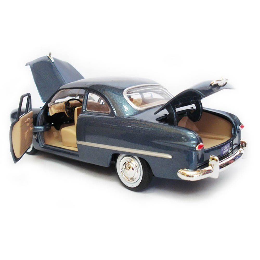 Miniatura Ford Coupe 1949 Motormax Azul 1/24 - Imagem 4
