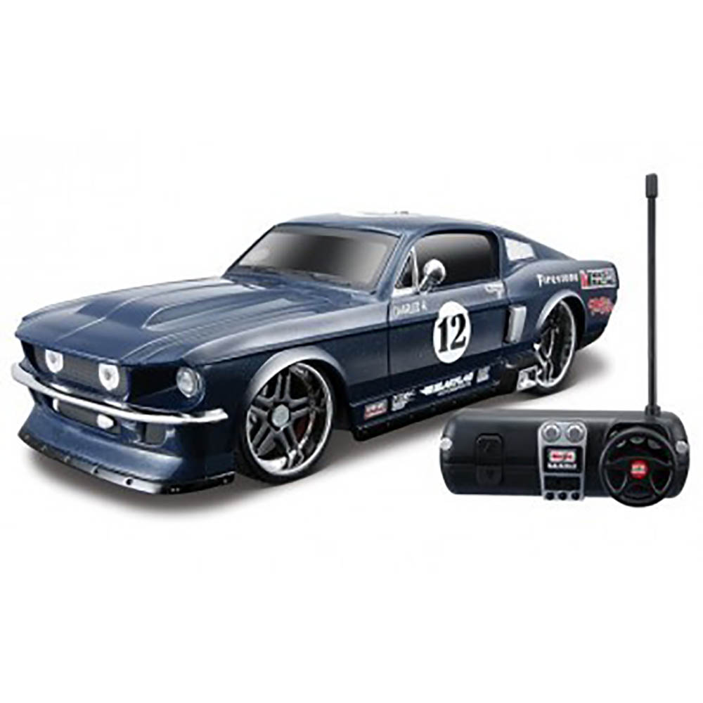 1967 Ford Mustang GT Controle Remoto 1:24 Maisto - Imagem 3