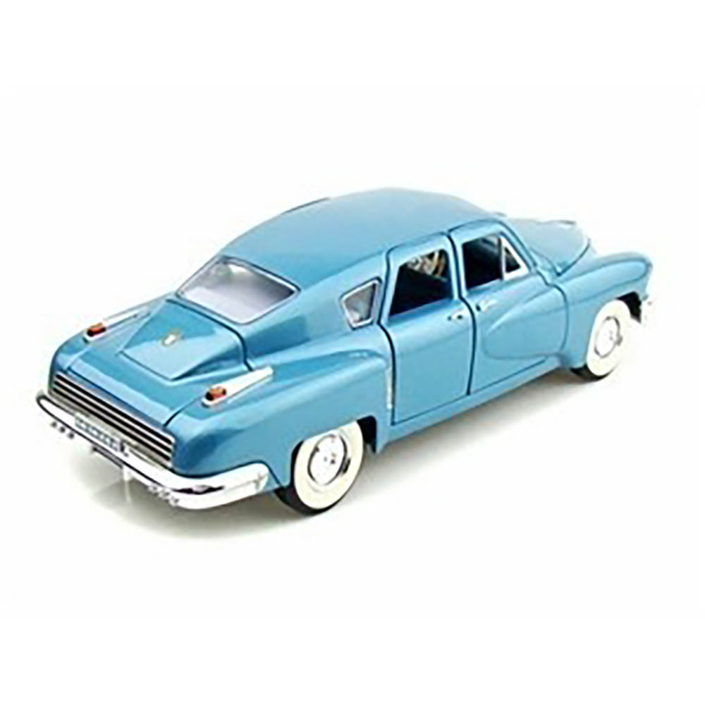 1948 Tucker Torpedo 1:18 Yat Ming Azul - Imagem 4