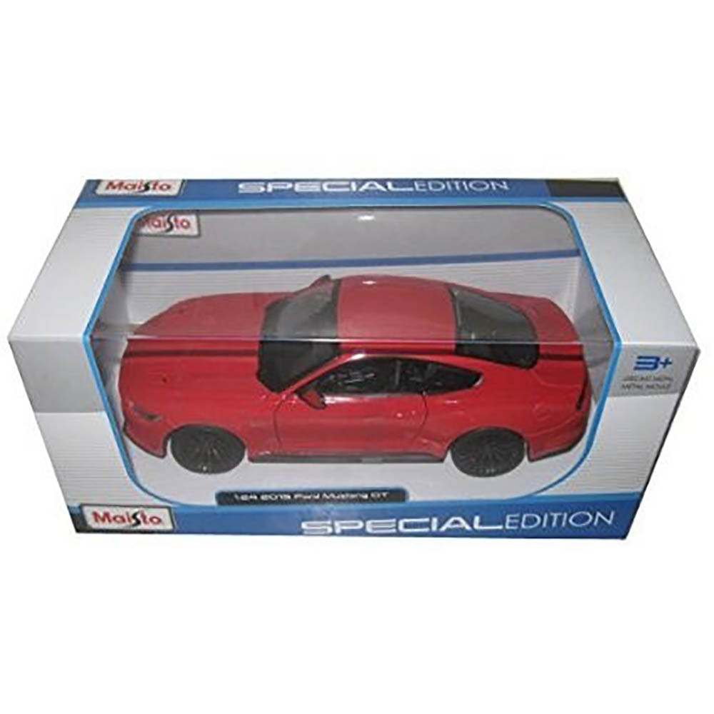 Miniatura Ford Mustang GT 2015 Vermelho Maisto 1/24 - Imagem 5