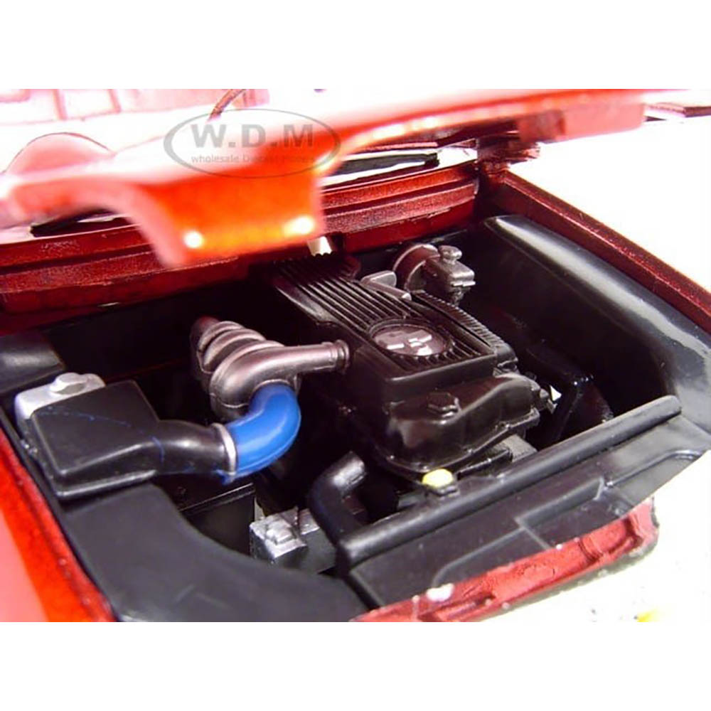 Miniatura Chevy Bel Air Concept Vinho Motormax 1/18 - Imagem 4