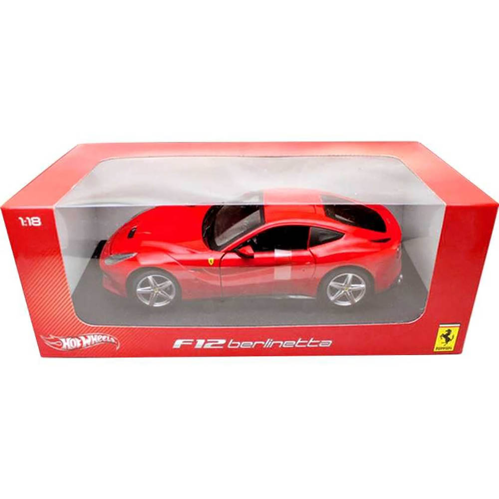 Ferrari F12 Berlinetta 1:18 Hot Wheels Vermelho - Imagem 4