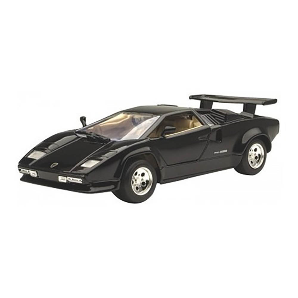 Miniatura Lamborghini Countach Preto Motormax 1:24