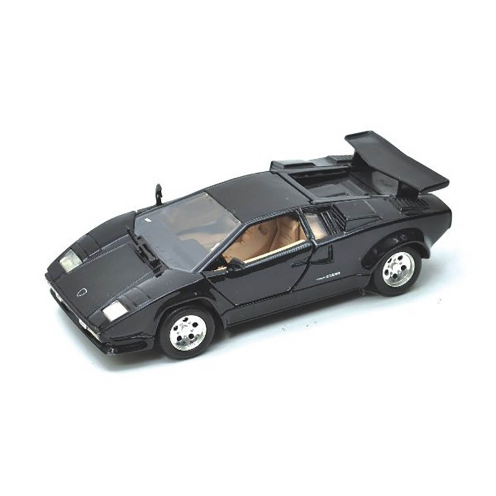 Miniatura Lamborghini Countach Preto Motormax 1:24 - Imagem 3