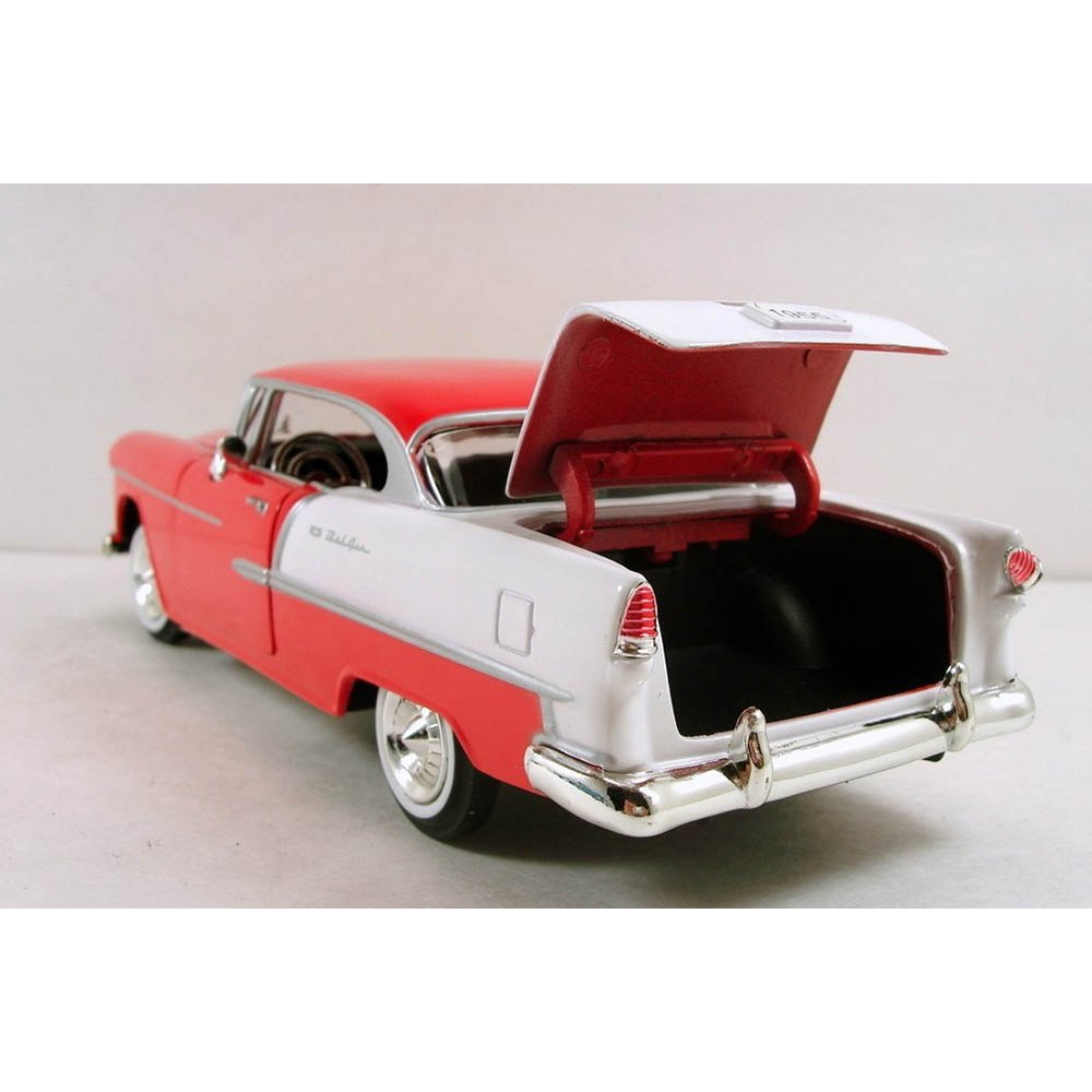 Chevy Bel Air 1955 Motormax 1:24 Vermelho - Imagem 4