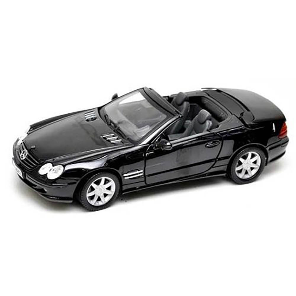 Miniatura Mercedes Benz Sl500 Preto Motormax 1/18