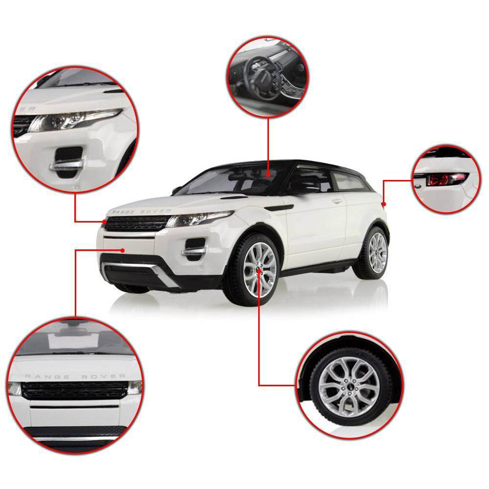 Land Rover Range Rover Evoque Controle Remoto 1:14 Branco CKS - Imagem 3